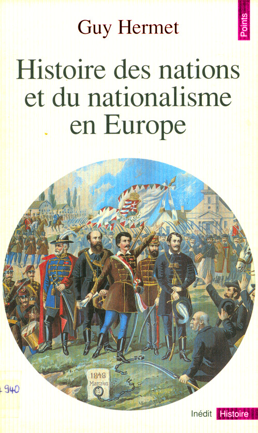 Histoire des nations et du nationalisme en Europe
