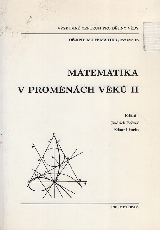 Matematika v proměnách věků. [D.] 2