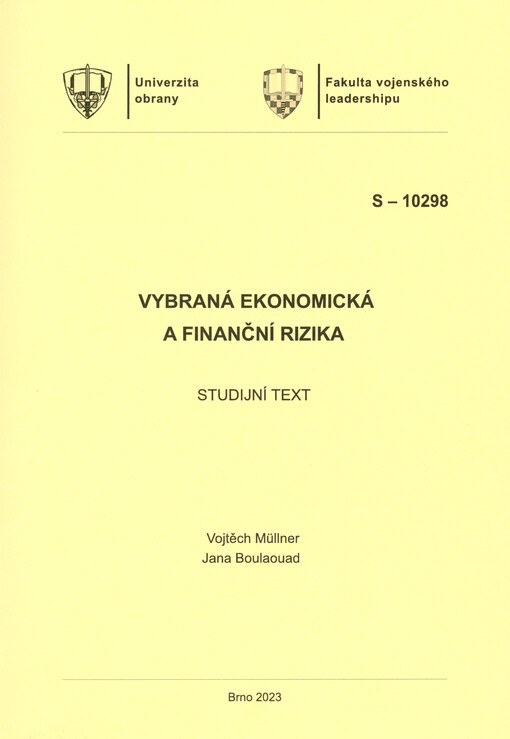 Vybraná ekonomická a finanční rizika