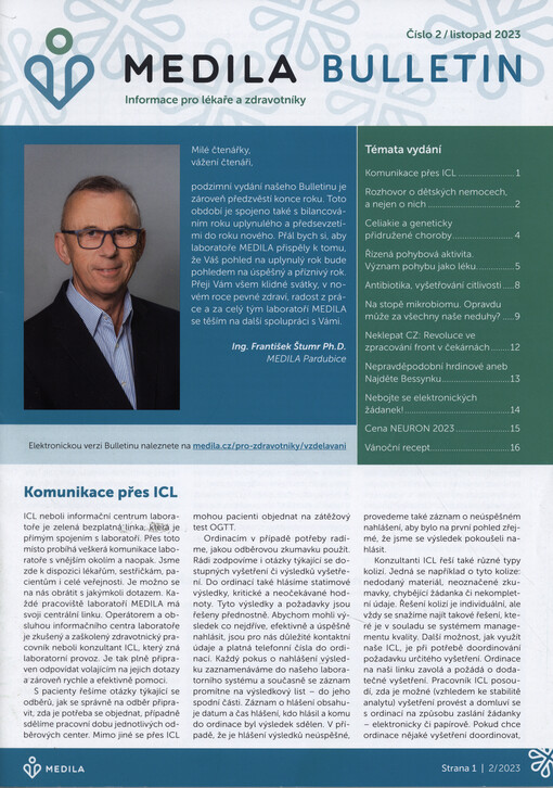 MeDiLa bulletin : informace pro lékaře a zdravotníky