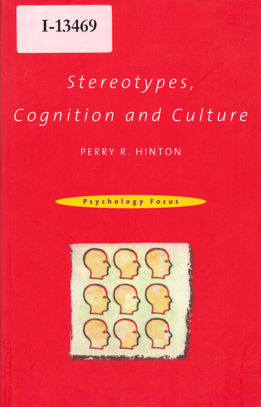 Stereotypes, cognition, and culture