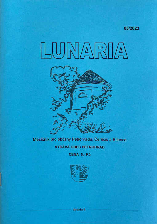 Lunaria : měsíčník pro občany Petrohradu, Černčic a Bílence