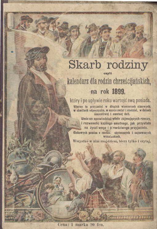 Skarb rodziny, czyli, Kalendarz dla rodzin chrześcijańskich, na rok ... który i po upływie roku wartość swą posiada