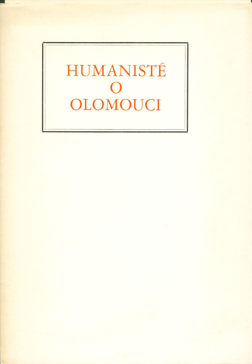 Humanisté o Olomouci