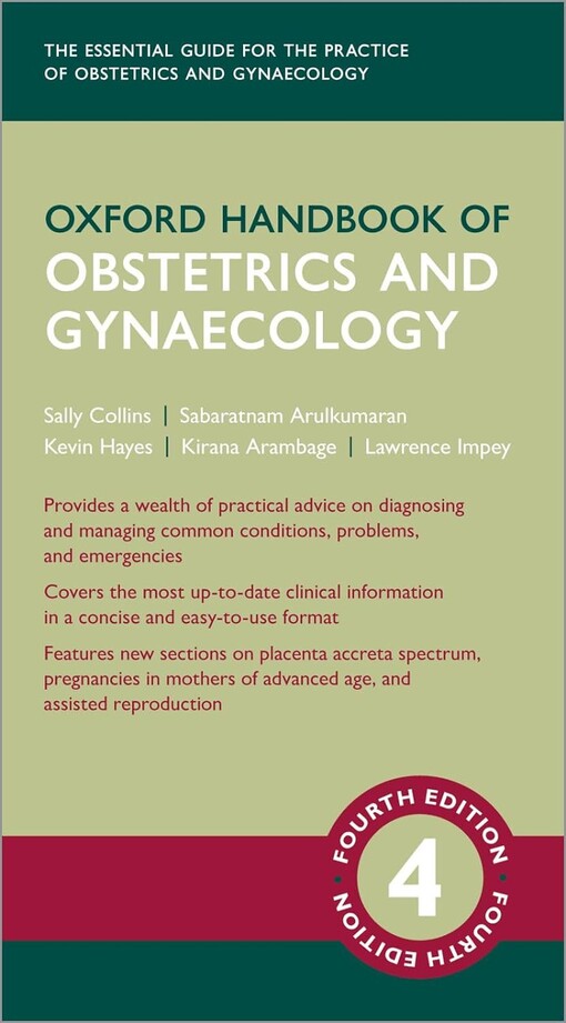 Oxford handbook of obstetrics and gynaecology
