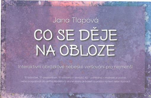 Co se děje na obloze : interaktivní obrázkové nebeské veršování pro nejmenší