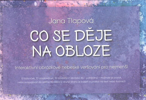 Co se děje na obloze : interaktivní obrázkové nebeské veršování pro nejmenší