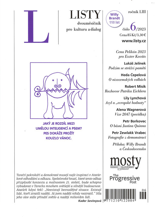 Listy : nezávislý dvouměsíčník