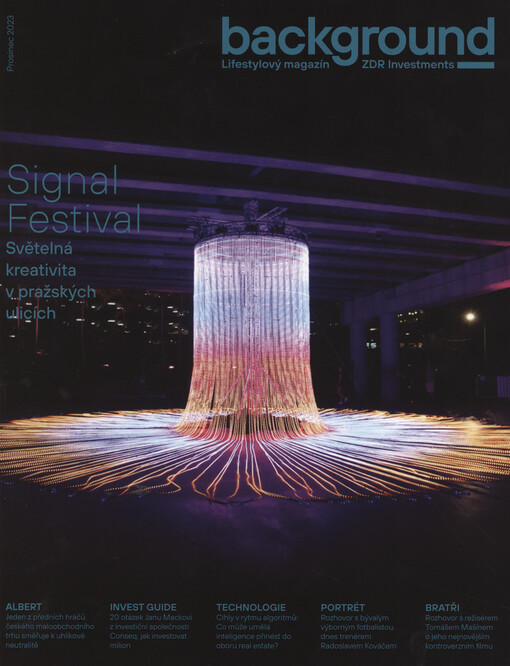 Background : lifestylový magazín ZDR Investments