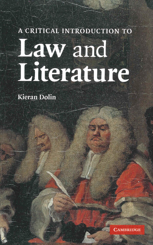 A critical introduction to law and literature