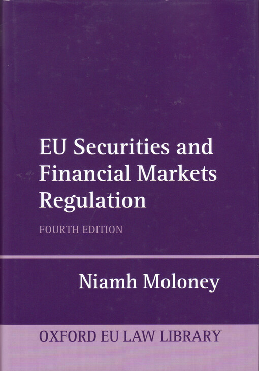 EU securities and financial markets regulation