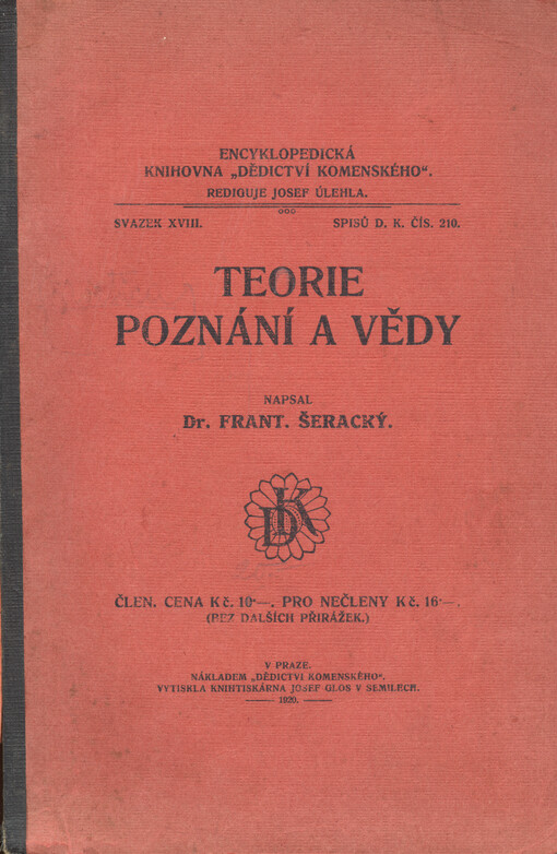 Teorie poznání a vědy