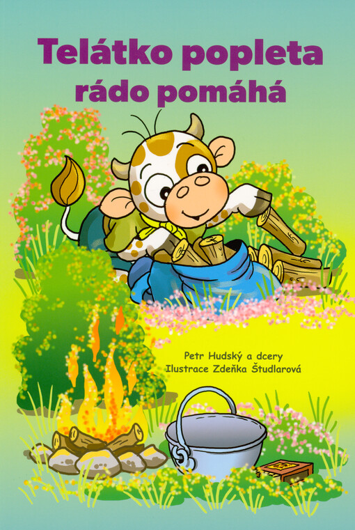 Telátko popleta rádo pomáhá