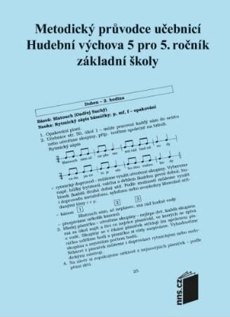 Metodický průvodce učebnicí Hudební výchova 5 pro 5. ročník základní školy