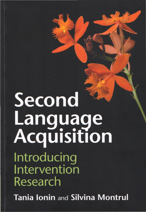 Second language acquisition : introducing intervention research