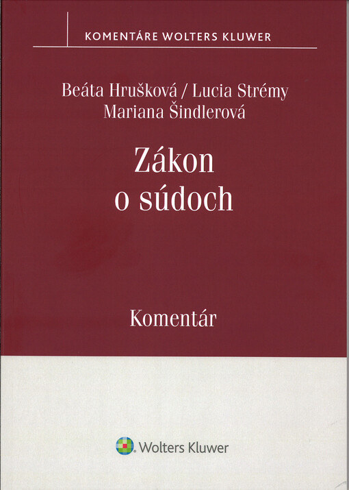 Zákon o súdoch : komentár