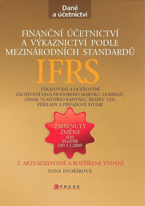 Finanční účetnictví a výkaznictví podle mezinárodních standardů IFRS