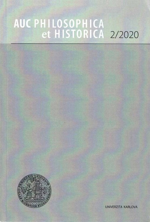 Acta Universitatis Carolinae. Philosophica et historica