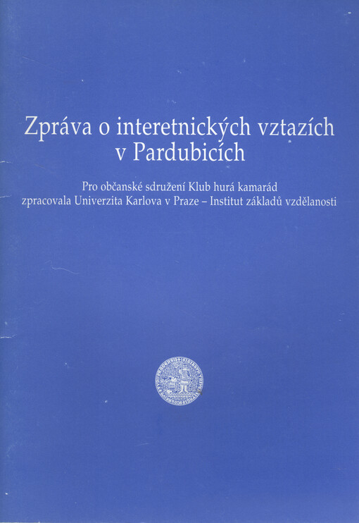 Zpráva o interetnických vztazích v Pardubicích