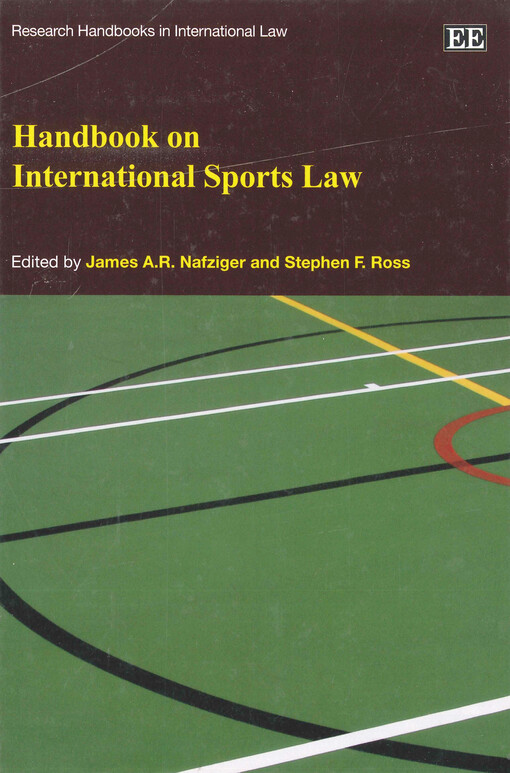 Handbook on international sports law