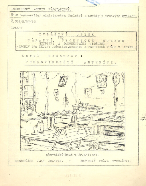 Trhosvinenští obuvníci