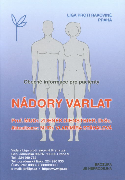 Nádory varlat : obecné informace pro pacienty