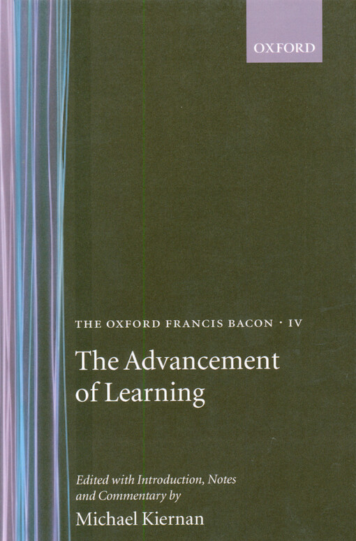 The advancement of learning