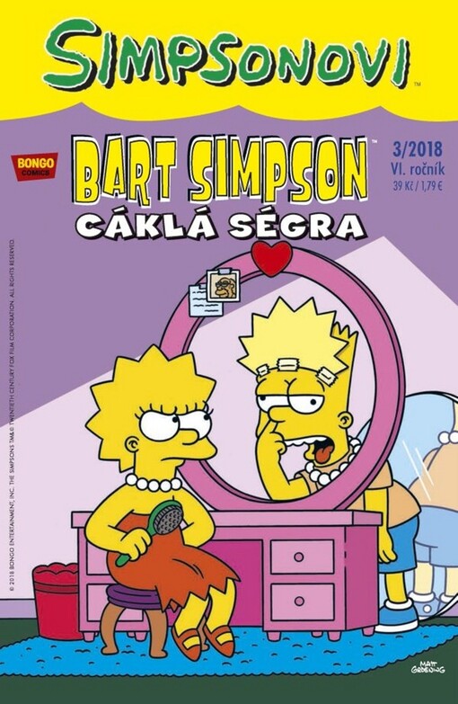 Bart Simpson 2018/3: Cáklá ségra