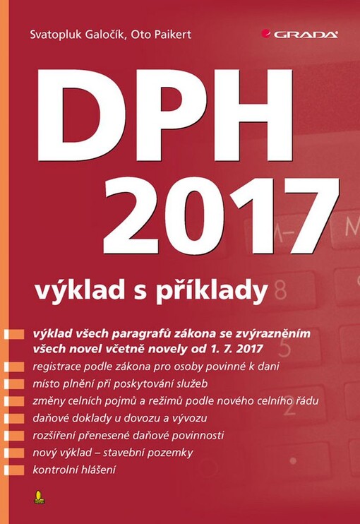 DPH 2017 | Galočík Svatopluk, Paikert Oto - e-kniha
