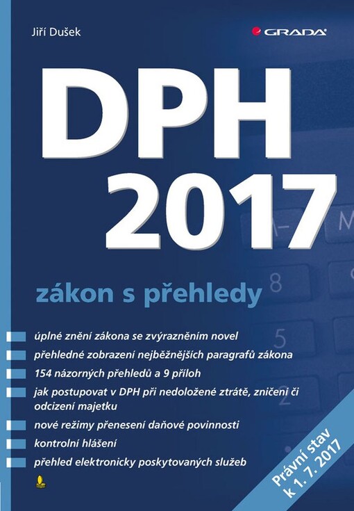 DPH 2017 - zákon s přehledy | Dušek Jiří - e-kniha
