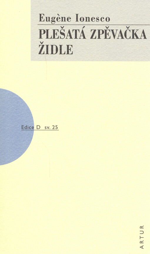 Plešatá zpěvačka: Židle