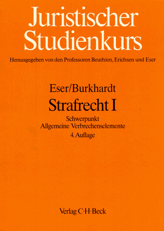 Strafrecht (Juristischer Studienkurs) (German Edition)