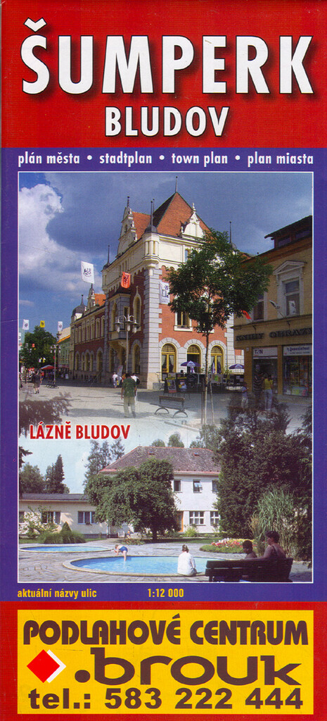 Šumperk Bludov : plán města