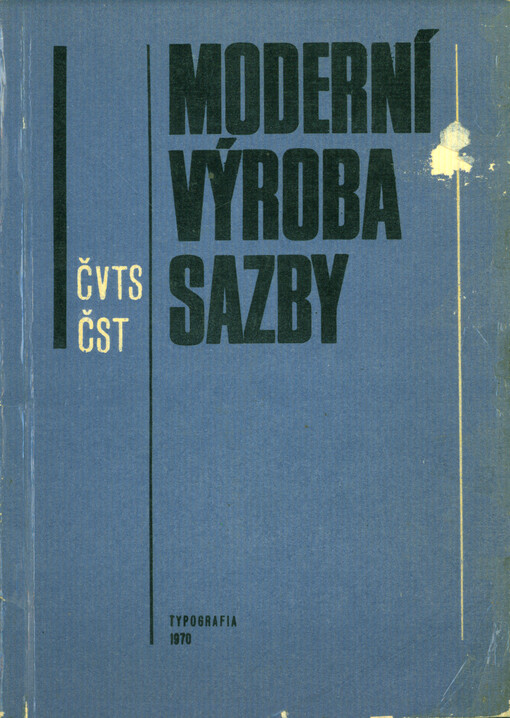 Moderní výroba sazby