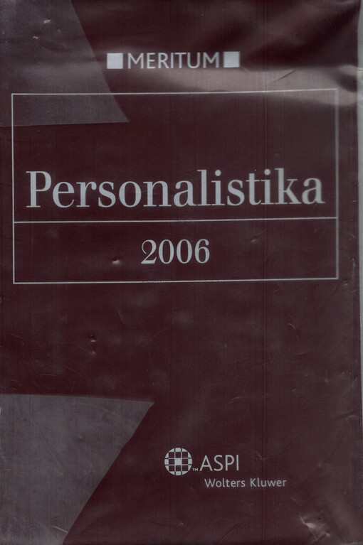 Personalistika 2006