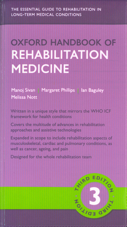 Oxford handbook of rehabilitation medicine