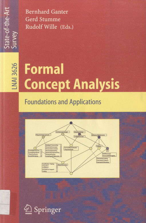 Formal concept analysis : foundations and applications