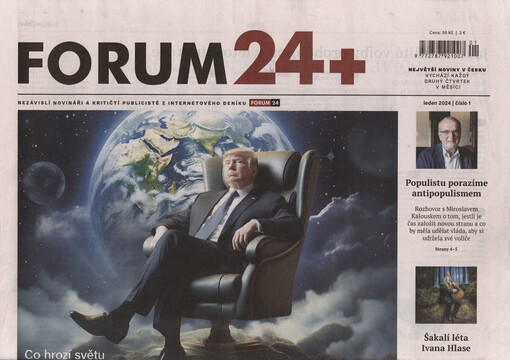 Forum 24+ : nezávislí novináři a kritičtí publicisté z internetového deníku Forum 24