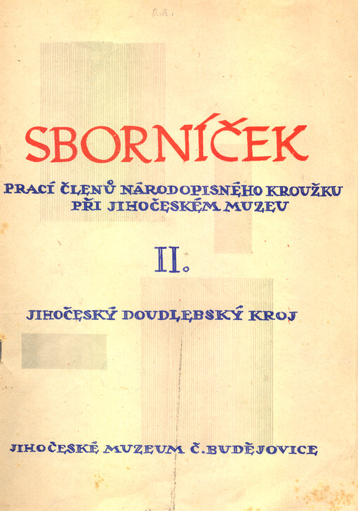 Jihočeský doudlebský kroj
