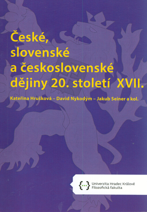 České, slovenské a československé dějiny 20. století XVII.
