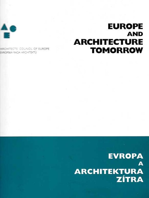 Europe and architecture tomorrow