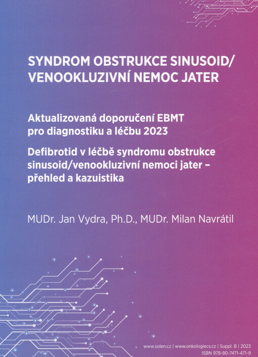 Syndrom obstrukce sinusoid-venookluzivní nemoc jater