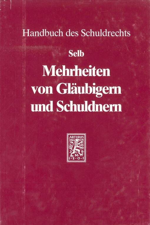 Mehrheiten von Gläubigern und Schuldnern