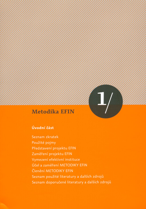 Metodika EFIN.