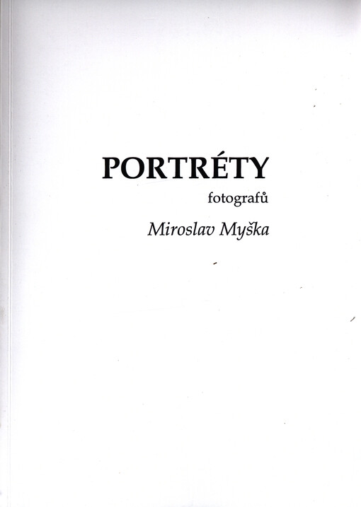 Portréty fotografů