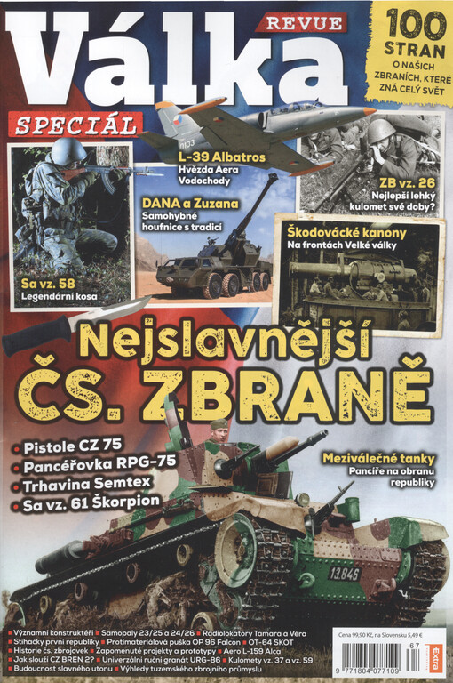  Nejslavnější Čs.zbraně