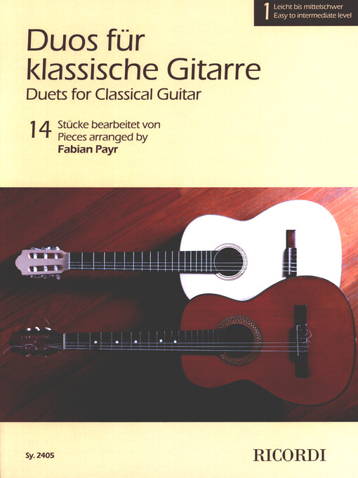 Duets für klassische Gitarre = Duets for Classical Guitar. 1