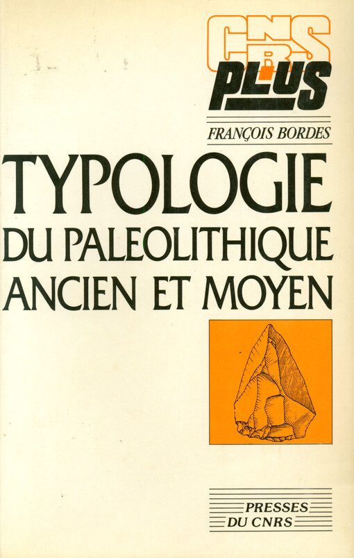 Typologie du Paleolithique ancien et moyen