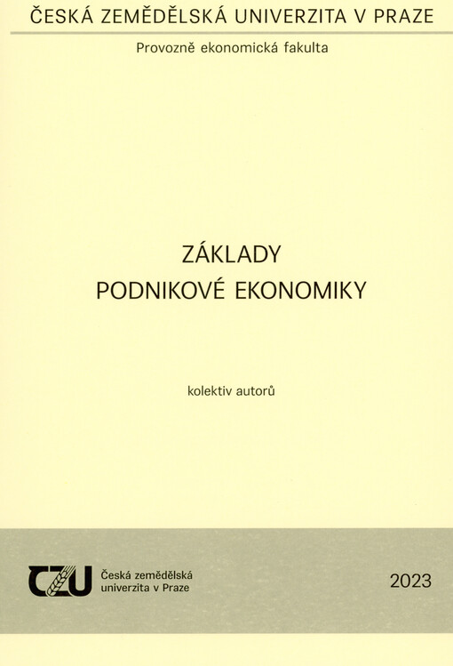 Základy podnikové ekonomiky