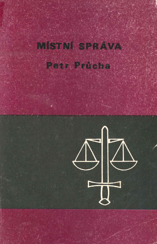 Místní správa : vybrané otázky